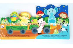China OEM Funny Baby Sound Books With 6 PET Button Small Sound Module supplier
