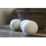 8cm Natural Fabric Softener Felted Wool Dryer Balls