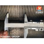 ASTM A312 Heat Exchanger Fin Tube TP304 / 304L / TP316L Spiral Extruded