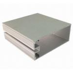 Powder Painted Aluminum Curtain Wall Profile Mill Finished with 6063-T5