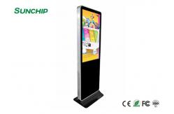 China UHD Indoor Multi Touch LCD Display Kiosk Floor Standing Advertising Display supplier