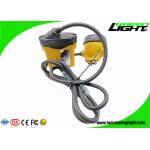 850mA 10.4Ah LED Miners Cap Lamp 25000Lux With Cable Flash Light for sale