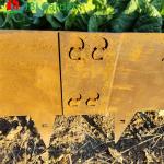 Cast Iron Effect Interlocking Venice Lawn Garden Border Fence Edging 1.6mm