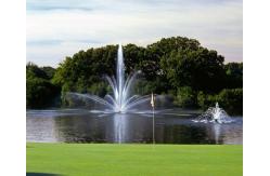 China 6m High Spray 1000mm SS304 Floating Musical Fountain Project supplier