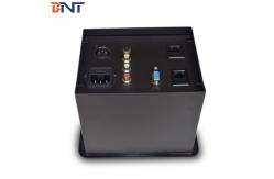 China Multi Function Desktop Power Sockets , Conference Black USA Power Plug supplier