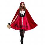 Little Red Riding Hood Party Costumes For Adults Women Cosplay Halloween Costume for sale