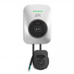 Evse 32A 7kw EV Car Charger Charging Station White Color For Home for sale