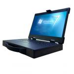 15.6 Inch LED With 1366*768 Resolution Industrial Upward Portable Computer Aluminum Magnesium Alloy Chassis Rugged Notebook for sale