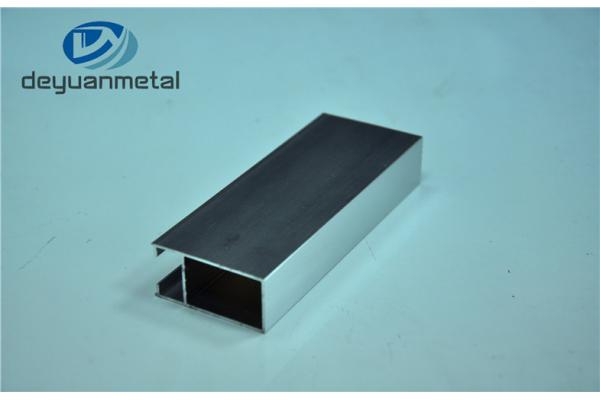T4 Aluminium Sliding Profile Clear Satin For Hotel Decoration​