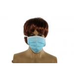 3 Ply Breathable Disposable Dust Mask 98% Bacterial Filtration Efficiency for sale