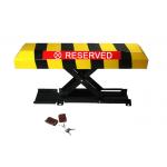 2mm Rolling Steel Car Parking Lock Vertical Rise / Fall DC12V Motor CE Approval for sale