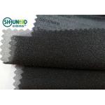 Garment Suits Plain Weave Fusible Woven Interlining Polyester Light Weight for sale