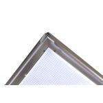 A1 Graphic Silver 18mm Aluminum Snap Frame LED Slim Light Box