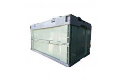 China Heavy Duty Large Vented Mesh HDPE Agriculture Folding Crate Box Stackable supplier