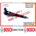 BOSCH Common Rail Injector 0445110069 0986435164 0445110070 0986435158 0445110106 0986435045 for Mercedes-Benz for sale