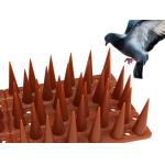 Foldable Cuttable 45mm X 335mm Anti Roosting Spikes Flying Bird Control Pest Control