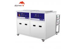 China 540L Dual Tanks Industrial Ultrasonic Cleaner for Printing Stencil 28KHz supplier