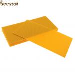 Beekeeping tools premium grade Food grade 100% pure yellow beeswax comb foundation sheet for sale