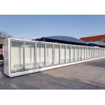 Wall Multi Deck Vertical Glass Door Freezer Height 2080 Remote Type for sale