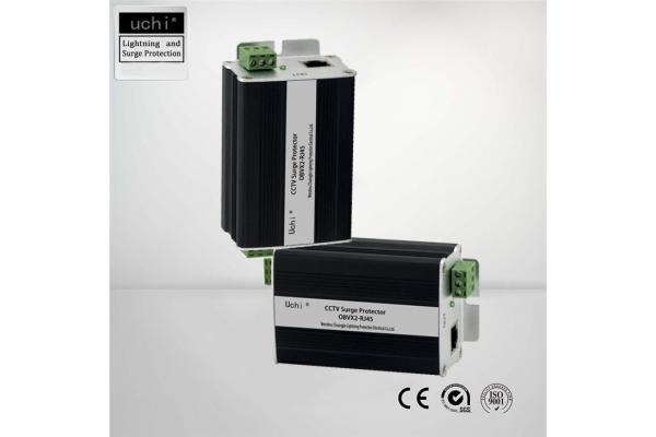 Network CCTV Surge Protection Device 24VDC Single Channel RJ45 Connection