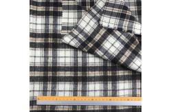 China 400gsm Scottish Plaid Tartan Tweed Fabric Poly Wool Suiting Fabric Abrasion Resistant supplier