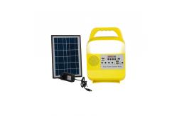 China Eco Friendly 6000mah 5W*3PCS Solar Emergency Lights For Home Use supplier