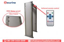 China IP65 Weather Proof Walk Through Security Screeners Equipment 45 Multi Zone Detection supplier