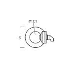 XM-A080 E120 Screw for Exhibition system booth, 20mm T type Hammerhead screw, Bracket Fitting of R8 system for sale