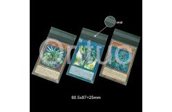 China CPP Sealable Top Loading Card Sleeves 60x87mm Extral Clear PP supplier