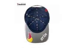 China Motors Racing Team Multicolor Spring Cotton Baseball Cap with Embossed Printing Style supplier