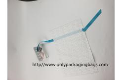 China Classic Drawstring Plastic Bags With Ribbon For Christmas Gift / Christmas Present / Toy supplier