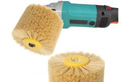 China Deburring Sisal Wire Round Brush Head Polishing Grinding Buffing Wheel Woodworks supplier