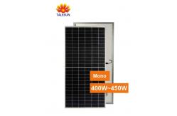China 445w 9bb Single Glass Mono Half Cut Cell Solar Panels supplier