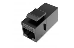 China UTP Cat6 KeyStone Jack FacePlate 8P8C UTP Modular Jack RJ45 Inline Coupler supplier