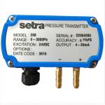 Setra Differential Precision Pressure Transmitter 24VDC Intrinsically Explosion Proof