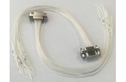 China J30J Series of miniature rectangular Connector Socket with line J30J-15ZKP-20 supplier