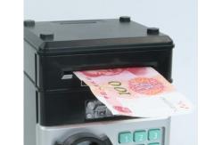 China Electronic 3 AA Cash And Coin Piggy Bank EN71 Password Piggy Bank supplier