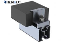 China Anodized Pv Mounting Systems End Clamp For Roof Mounting Systems , Weather Resistance supplier