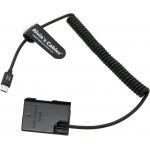 EN-EL14 Dummy Battery To PD USB-C Coiled Cable Power Adapter Replacement For Nikon D3100 D3200 D3300 D3400 D3500 D5100 for sale