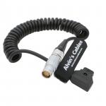 8 Pin Lemo Female to D Tap Coiled Power Cable for Arri Alexa Mini Camera for sale