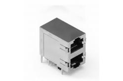 China 615016240521 2x1 Port Cat 3 Modular Jacks Horizontal Shielded RJ45 supplier