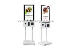 China Restaurant Touch Screen Display Self Service Payment Kiosk Machine supplier