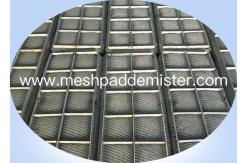 China Dia 6000mm Monel 400 Mesh Pad Demister Alloy Mesh Mist Eliminator supplier