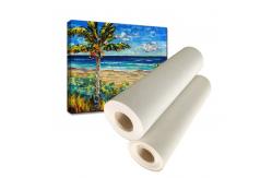 China Eco-solvent 260gsm Inkjet Canvas Polyester Cotton Matte Printing Inkjet Canvas Roll supplier