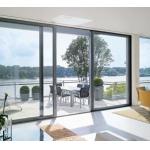 Residential Aluminum Sliding Door with Push And Pull Opening Method and Double Tempered Glass for sale