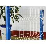 1530MM High 3D Welded Wire Fence , PVC Coated Welded Mesh Fencing