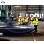 500mm To 1600mm Hemispherical Tank Heads Half Ball Carbon Steel Dished 16Mn for sale