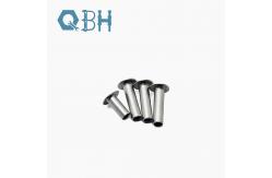 China Stainless Steel Flat Head Half Rivet DIN 6792 Cold Forging supplier