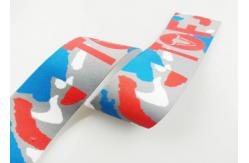 China 3cm White Jacquard Elastic Band Elastic Tape For Sewing Fashion Design supplier