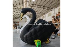 China Large Party Decororation Inflatable Swan Model For Event supplier